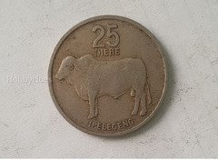 Botswana 25 Thebe - 1976