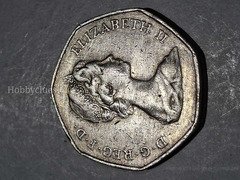 Coin of 50 PENCE 1973 - Weight: 13.60 grams - U. K. - Image 2