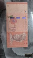 Malaysian 10 Ringgit Banknote