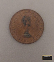 1967 one penny coin - Image 2