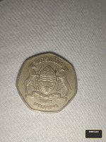 1991 Botswana 1 Pula Coin - Image 2