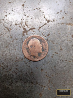 Antique Copper Coin Featuring King Ferdinand VII - Image 2