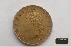 1983 Italian 20 Lire Coin