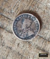 1914 British India One Quarter Anna Coin Featuring King George V