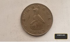 1997 Zimbabwe 50 Cent Coin
