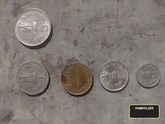 Set of 5 Indian Commemorative Coins