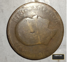 1936 British India One Quarter Anna Coin - Image 2