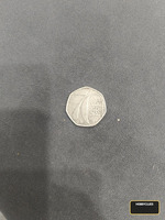 2022 UK 50 Pence Coin - Queen Elizabeth II 70th Anniversary - Image 2
