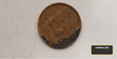 1982 South Africa 1 Cent Coin - Image 2