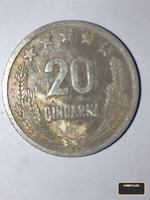 1964 Albania 20 Qindarka Coin - Image 2