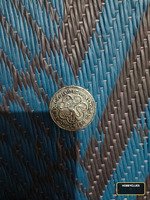Antique Silver Coin with Lion and Castle Design - Image 2