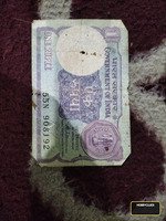 Vintage Indian One Rupee Banknote