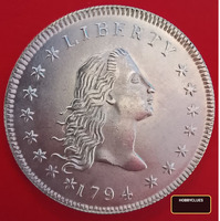 1794 Liberty Silver Coin - United States