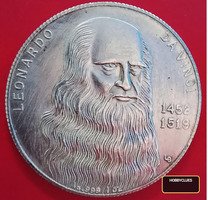 Leonardo Da Vinci Commemorative Silver Coin 1 oz .999 Fine - Image 2