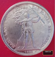 Swiss 5 Francs Silver Coin 1869 - Eidgenössisches Schützenfest