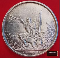 1874 Swiss Silver Commemorative Medal - Eidgenössisches Schützenfest St. Gallen