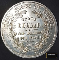 1872 United States Trade Dollar Coin