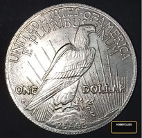 1927 Peace Silver Dollar Coin - Image 2