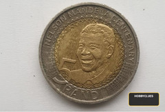 2018 South African 5 Rand Nelson Mandela Centenary Coin