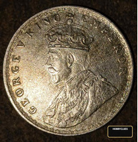 1911 One Rupee British India Coin - King George V