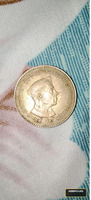 Commemorative Indian Coin Featuring Jawaharlal Nehru and Rajiv Gandhi