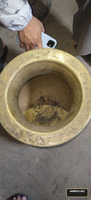 Antique Brass Water Pot - Image 2