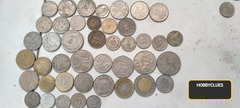 Mixed Collection of International Coins