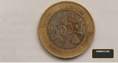 2017 One Dollar Bond Coin