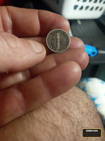 1917 Mercury Dime Coin - Vintage US Silver Dime - Image 2