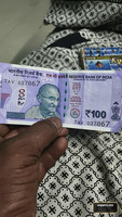 Old Indian 20 Rupees and 100 Rupees Banknotes - Image 2