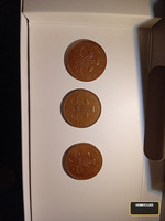 Set of 3 British Two Pence Coins from 1968, 1971, and 1992 - Image 2
