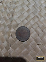 1936 One Quarter Anna British India Coin - Image 2