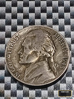 1945 US Jefferson Nickel Coin