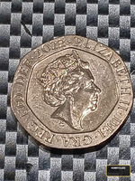 2022 UK Twenty Pence Coin