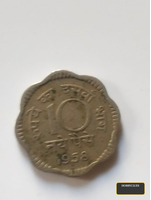 1938 Indian 10 Paise Coin - Image 2