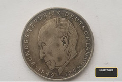 1976 Germany 2 Deutsche Mark Commemorative Coin - Image 2