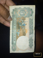 Vintage Indian 5 Rupees Banknote - Image 2