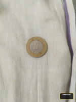 2015 Indian 10 Rupees Bimetallic Coin - International Yoga Day Commemorative