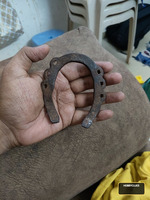 Vintage Small Horseshoe Iron Artifact - Image 2