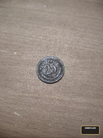 1980 Indian 25 Paise Coin