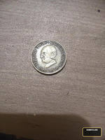 Vintage Indian 20 Paise Coin Featuring Mahatma Gandhi