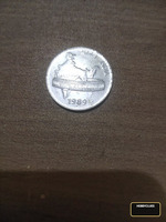 1989 India 50 Paise Coin
