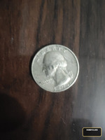 1972 US Washington Quarter Dollar Coin