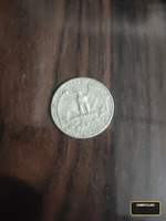 1972 US Washington Quarter Dollar Coin - Image 2