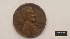 1962 Lincoln Wheat Penny - United States One Cent Coin