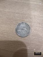 1947 India Quarter Rupee Coin with King George VI