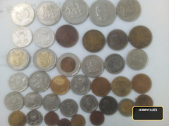 Collection of Various Old Coins from Different Countries - Image 2