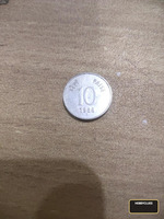 1988 India 10 Paise Coin