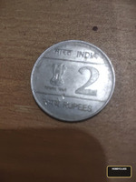 2010 India 2 Rupees Coin - Delhi XIX Commonwealth Games Commemorative - Image 2