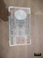 Vintage Indian 2 Rupees Banknote